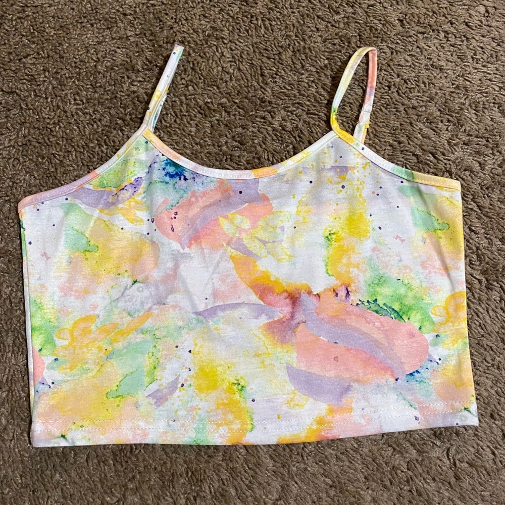 Tie dye tank top